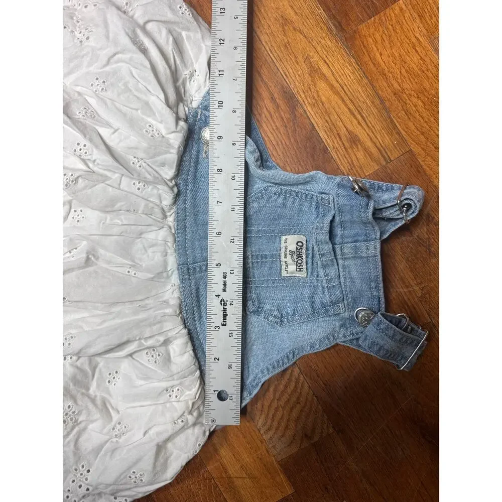 OshKosh B’gosh Toddler Girls Overall Dress 18M